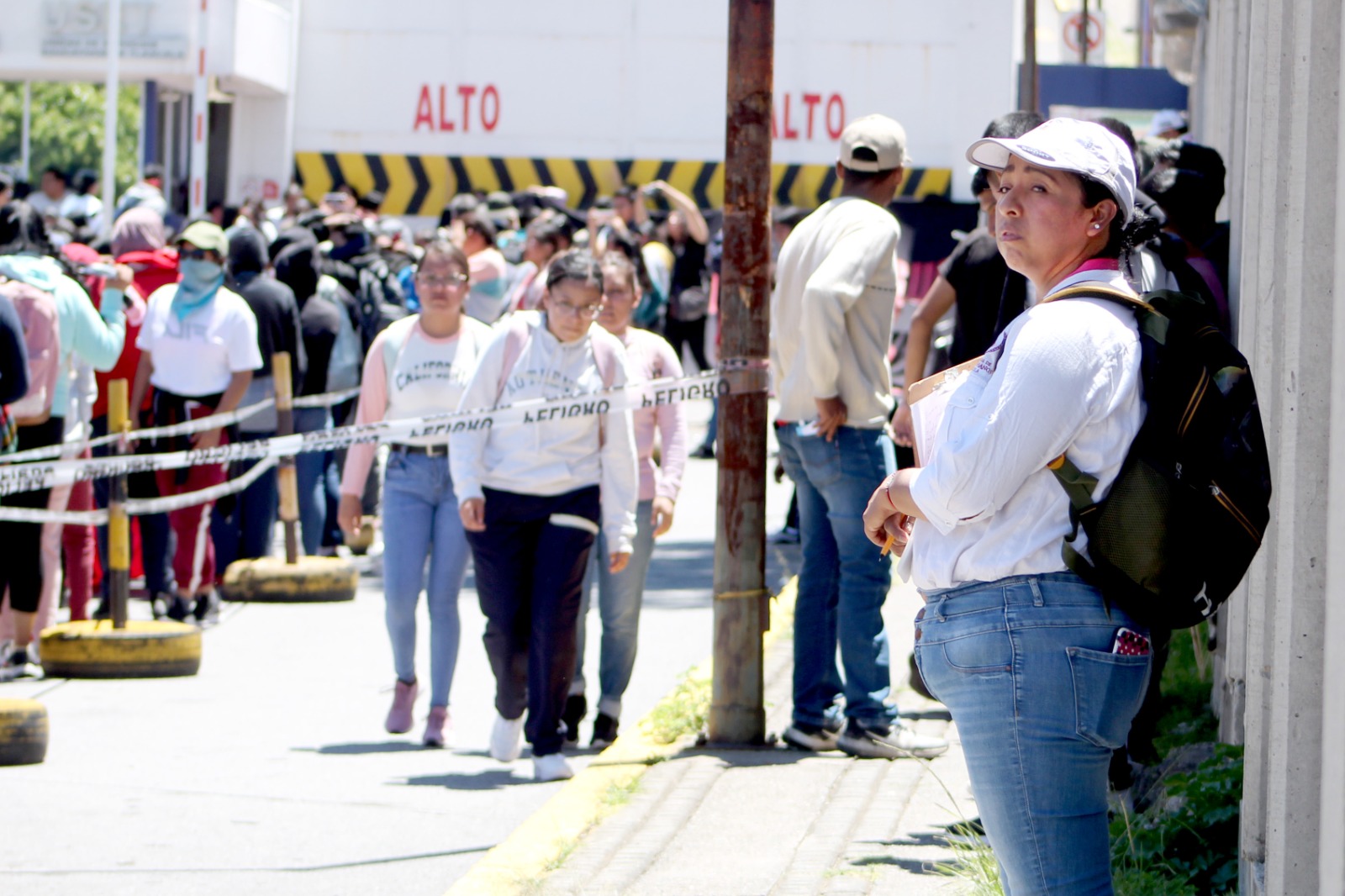 Mantiene CEDH acompañamiento a normalistas de Panotla